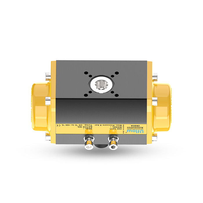 Pneumatic Rotary Actuator Air Consumption: As Per Application