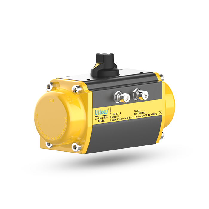 Pneumatic Rotary Actuator Air Consumption: As Per Application