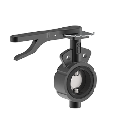 Black Cast Iron Butterfly Valves