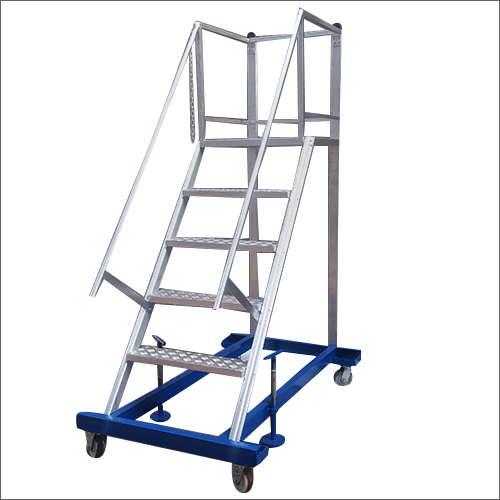 Aluminium Trolley Stand Ladder