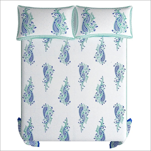Classy Mughal Jaipuri Double Bed Bedsheet Application: Household