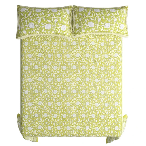 Traditional Floral Double Bed Bedsheet Application: Household