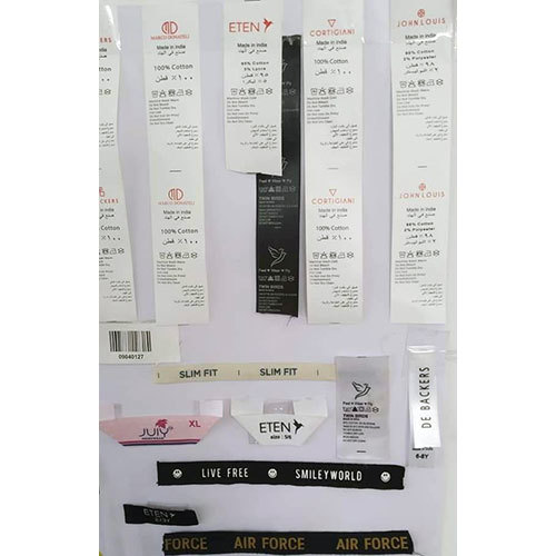 Cotton Printed Label