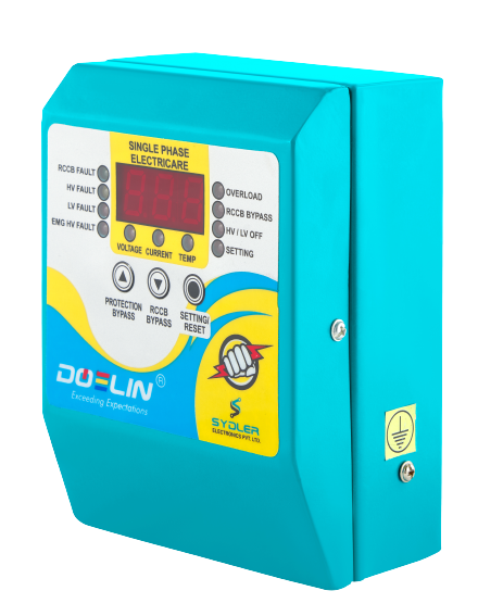 Single Case Phase Electricare Application: Home Electrical Protection Device