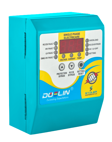 Single Case Phase Electricare Application: Home Electrical Protection Device