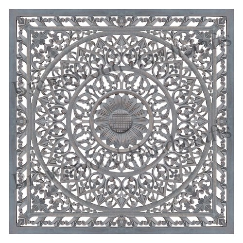 एमडीएफ नक्काशीदार दीवार पैनल का आकार: 120 X 120 इंच