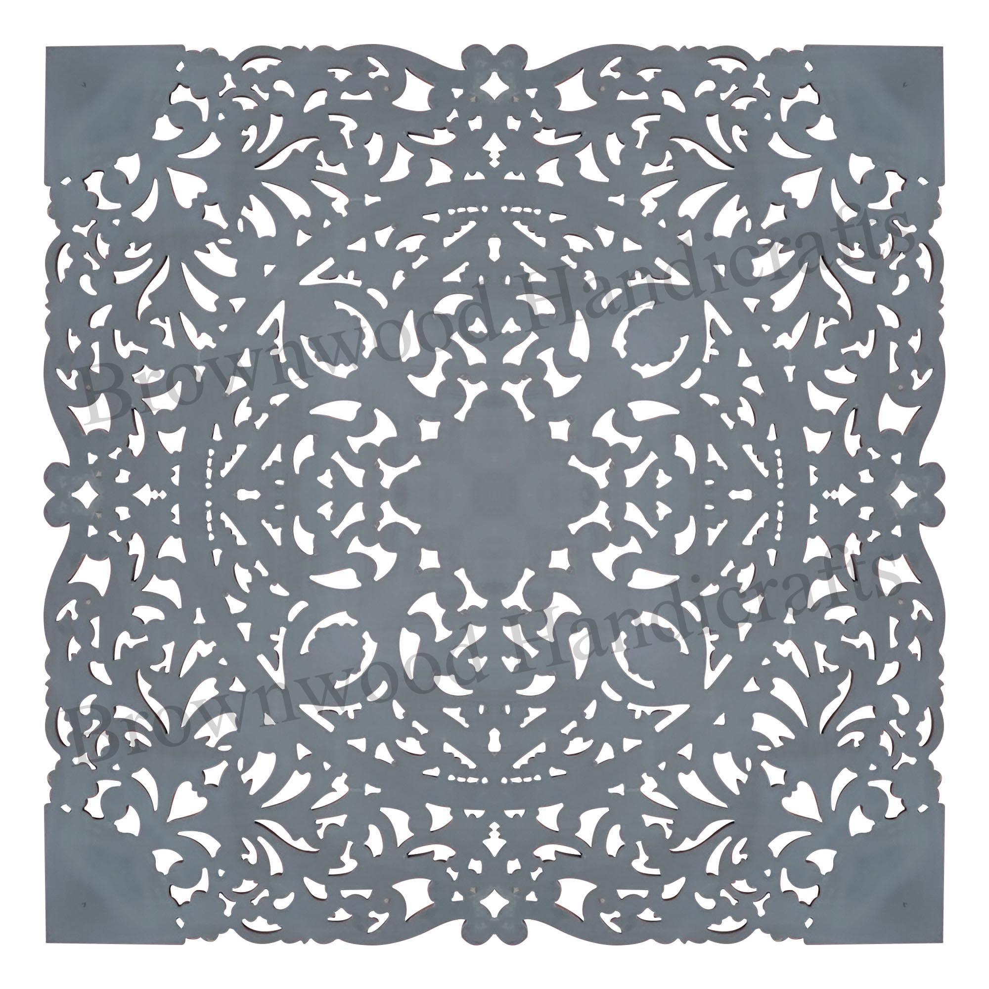 Mdf Carved Wall Panel Size: 60 X 60 Inches