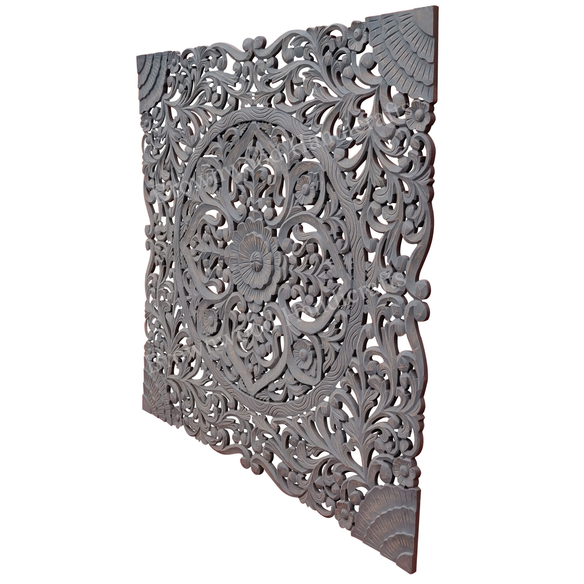 Mdf Carved Wall Panel Size: 60 X 60 Inches