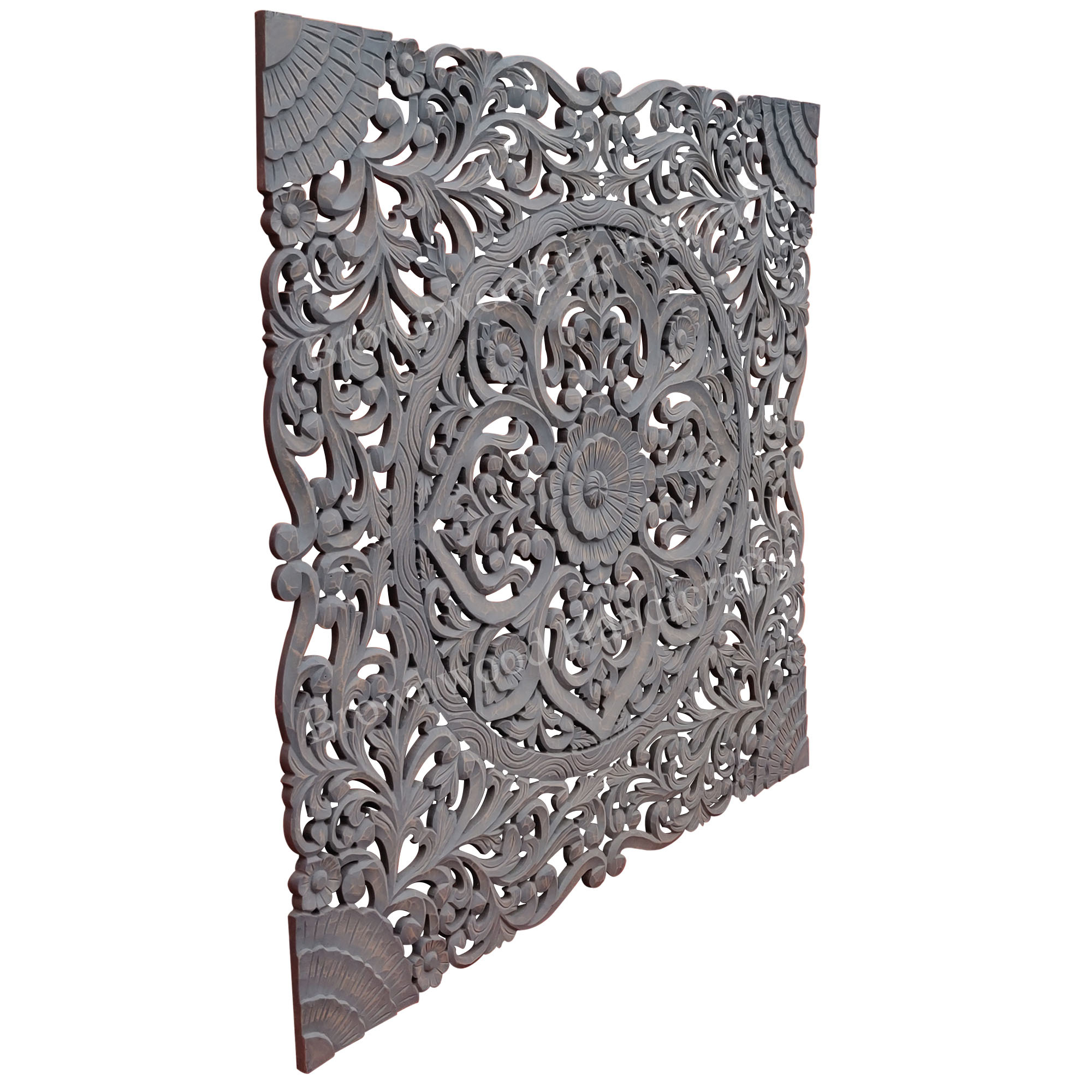 Mdf Carved Wall Panel Size: 60 X 60 Inches