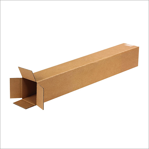 Top Bottom Tucking Flap Box - E Flute Corrugated Board, Different Sizes Available - Brown Paper Material