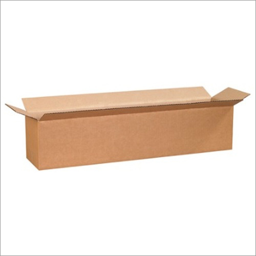 Top Bottom Tucking Flap Box - E Flute Corrugated Board, Different Sizes Available - Brown Paper Material