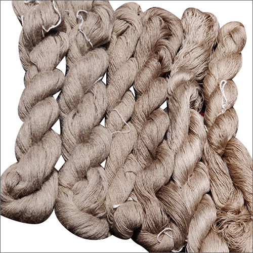 Tussah Silk Spun Yarn