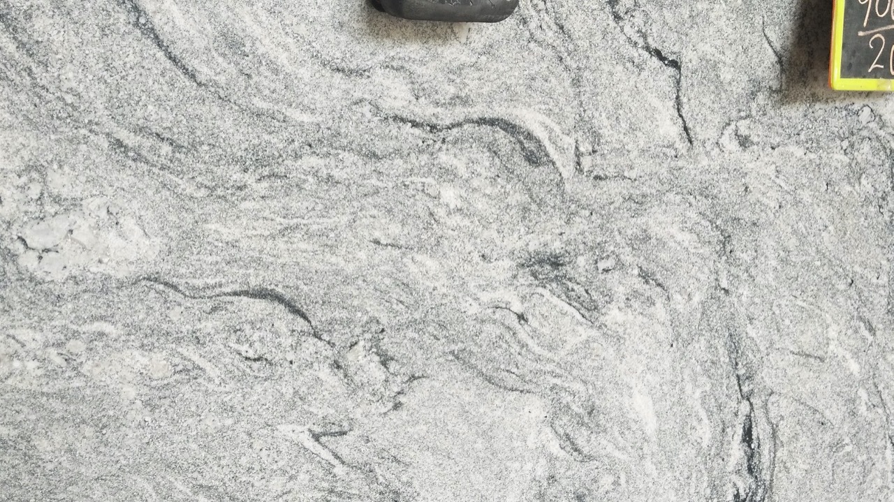 Viscon White Granite - 3/4 Inch Thick, Polished Finish | White Color, 120x240 Cm Slab Size, 27 Kg/mâ² Weight