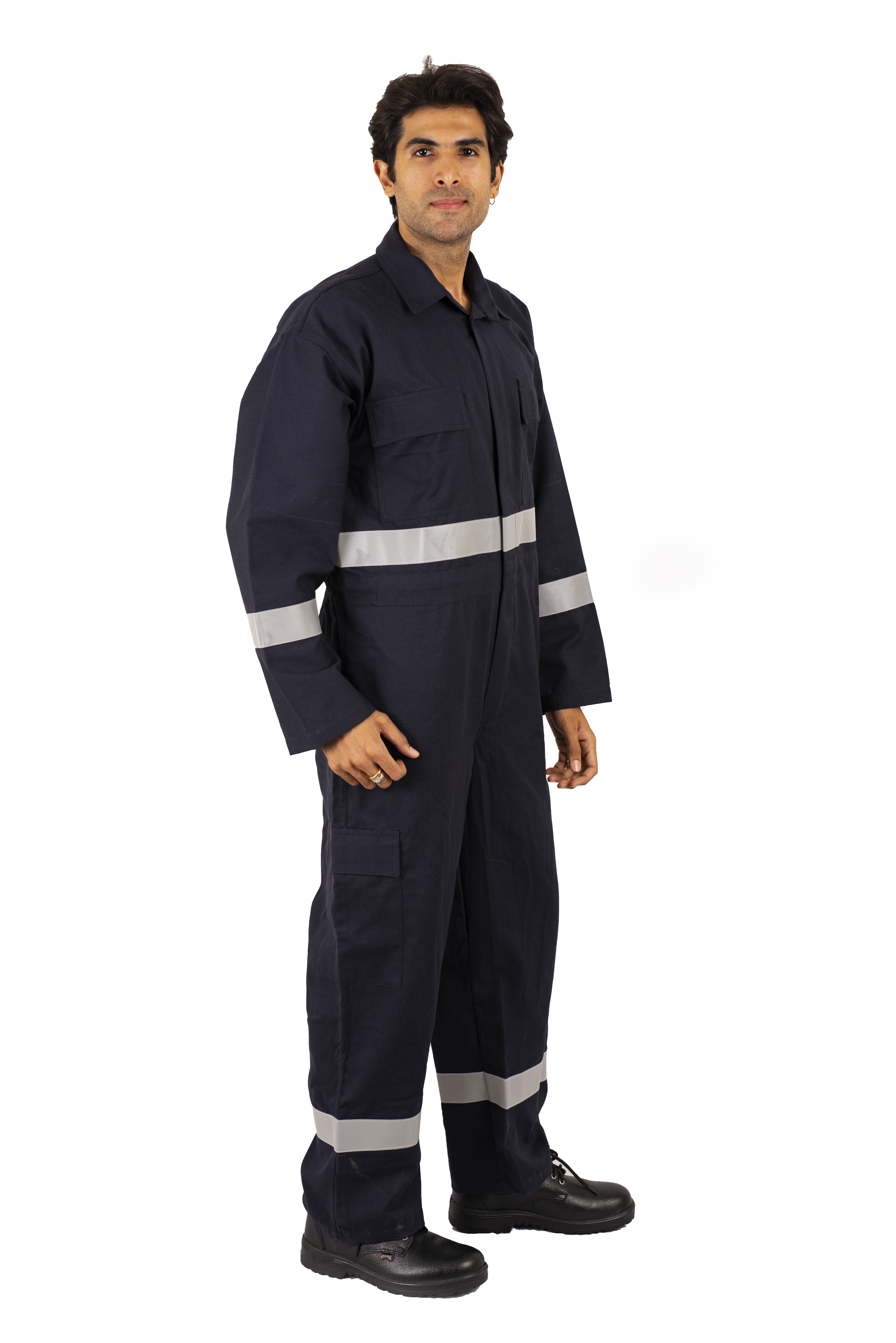 Fr Treated Cotton Coverall 240 Gsm - Emperor Gender: Unisex