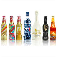  पेय पदार्थों की बोतलों के लिए पीवीसी श्रिंक लेबल 