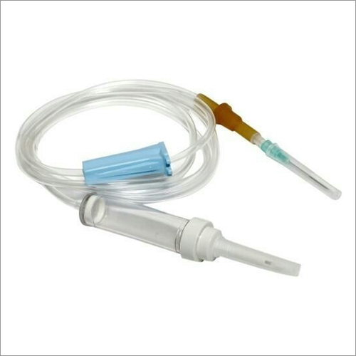 IV Set - PVC Material, 150mm Dimensions, Transparent Color | Ideal for Hospital Applications