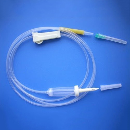 Infusion Set - Plastic Material, Designed for Clinic and Hospital Use | High-Quality Performance and Reliability