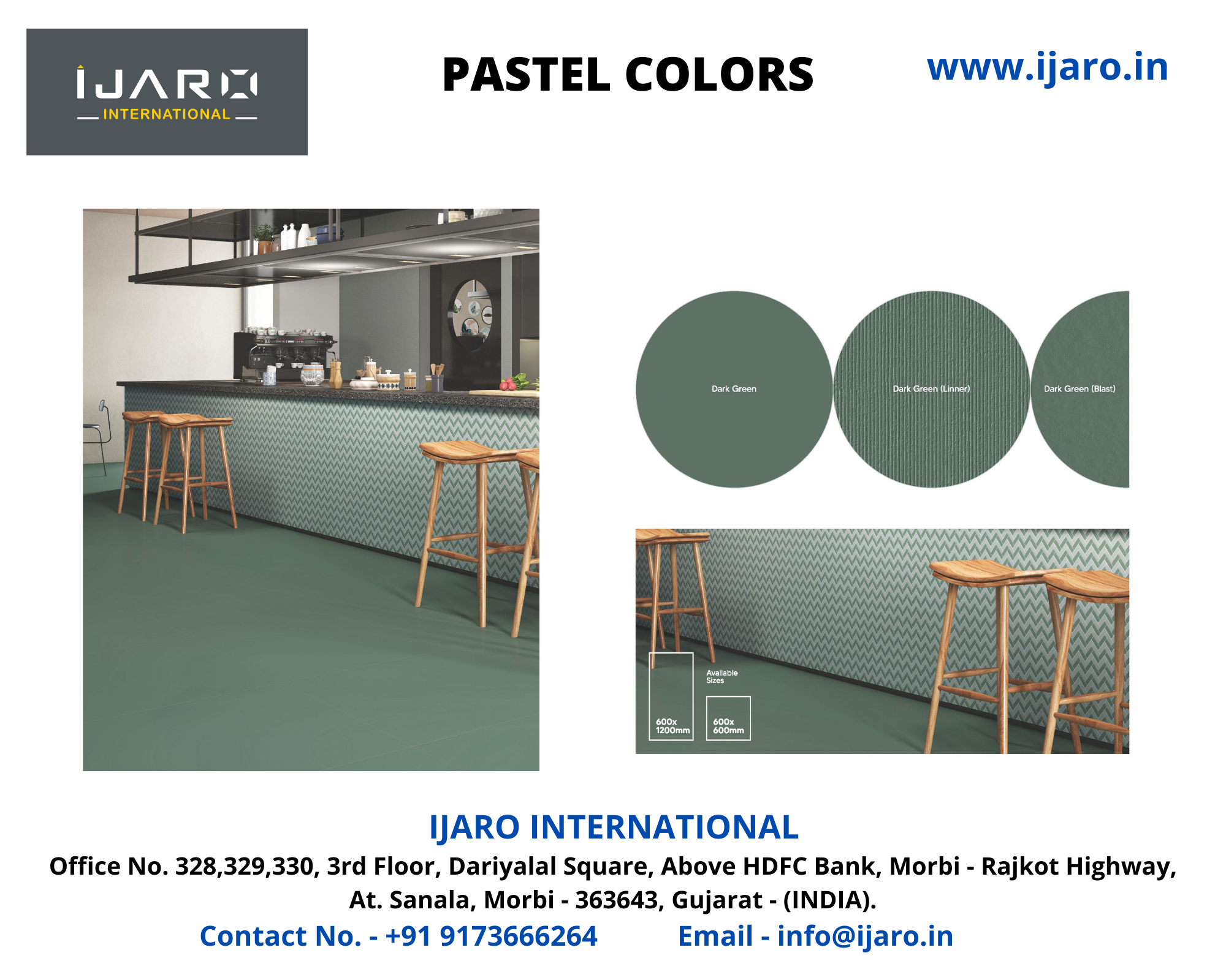 16mm Full Body Vitrified Tiles