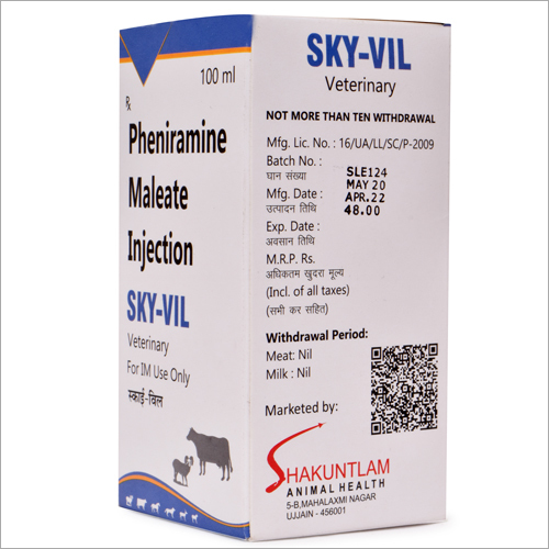 Pheniramine Maleate Injection - Ingredients: Animal Extract