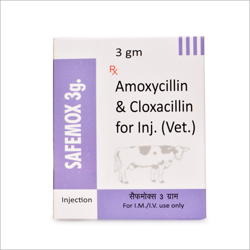 Amoxycillin And Cloxacillin For Inj (Vet) Veterinary Injectables