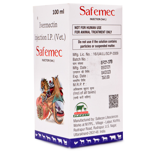 Ivermectin Injection Ip Vet Grade: Medicine Grade
