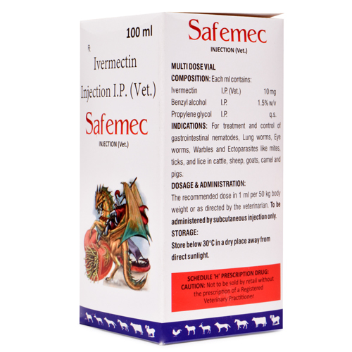 Ivermectin Injection Ip Vet Grade: Medicine Grade
