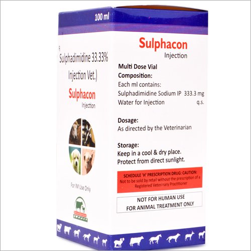 Liquid Sulphadimidine Injection Vet