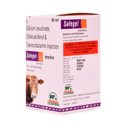 Liquid Calcium Levulinate Cholecalciferol And Cyanocobalamin Injection