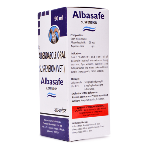 Albendazole Oral Suspensions - Ingredients: Solution Compound
