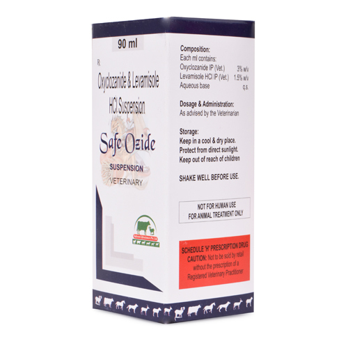 Oxyclozanide Levamisole Hcl Suspensions - Medicine Type: Drug Solutions