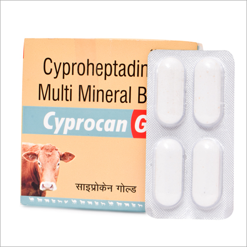 Tablets Cyproheptadine And Multi Mineral Bolus