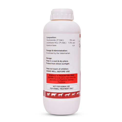 Oxyclozanide And Levamisole Hcl Suspensions Ingredients: Solution Compound