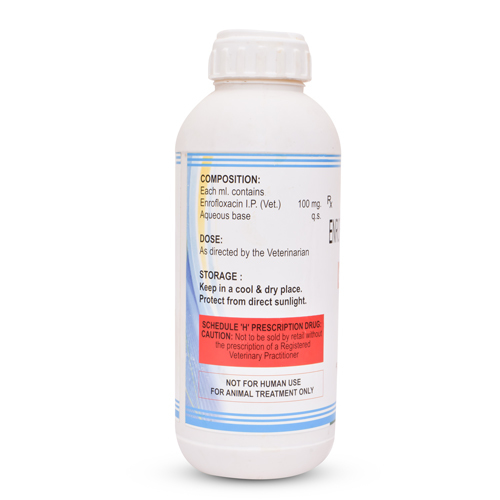 Enrofloxacin 10% Solution - Physical Form: Liquid