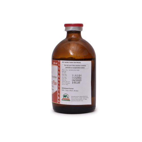 Meloxicam & Paracetamol Injection - 5mg Meloxicam & 150mg Paracetamol | Fast-acting Antipyretic & Anti-inflammatory Liquid For Large And Small Animals, Who & Gmp Certified