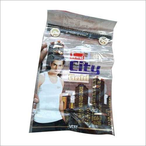 All Colors Available Mens Vest Packaging Pouch