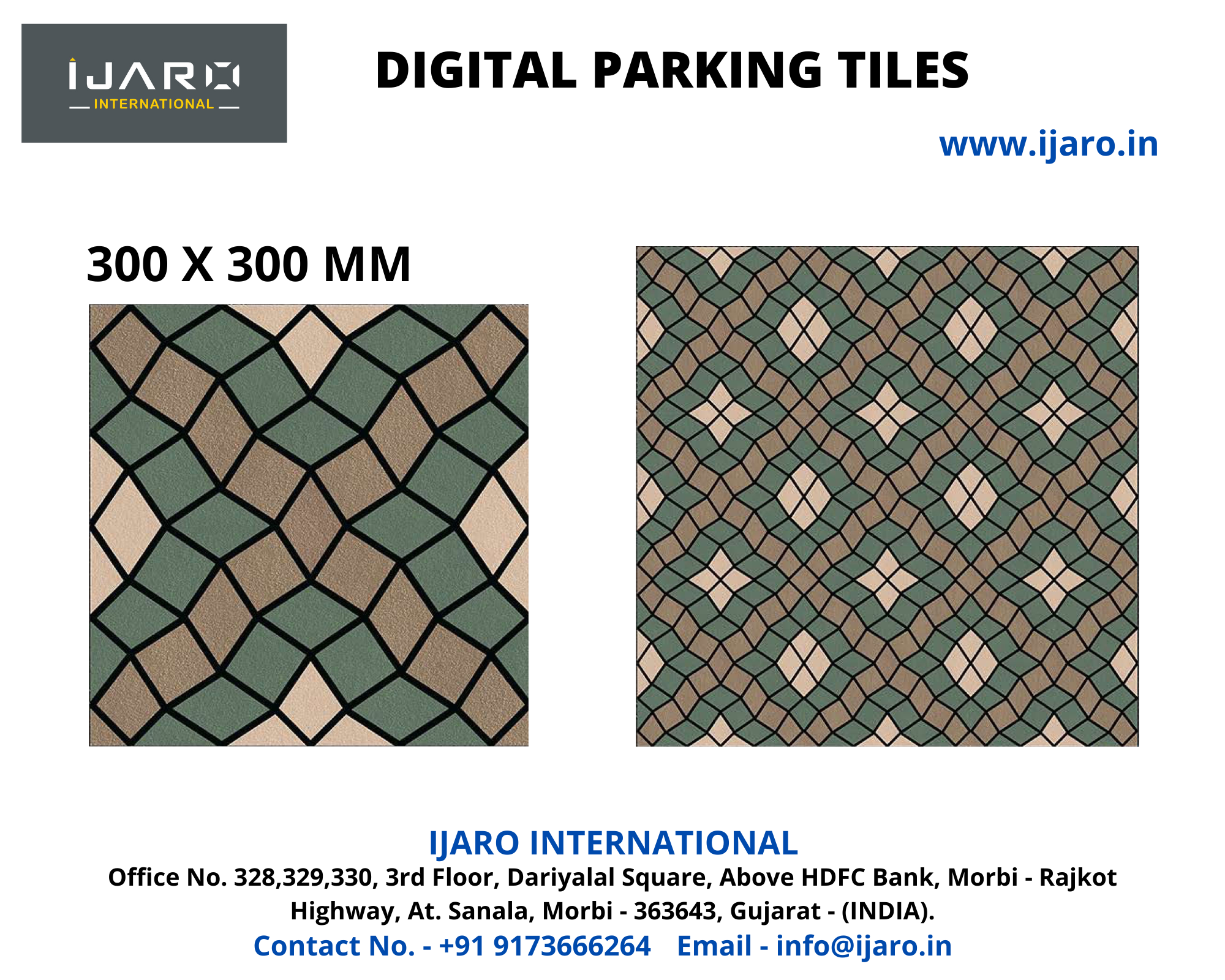 Ceramic Parking Tiles