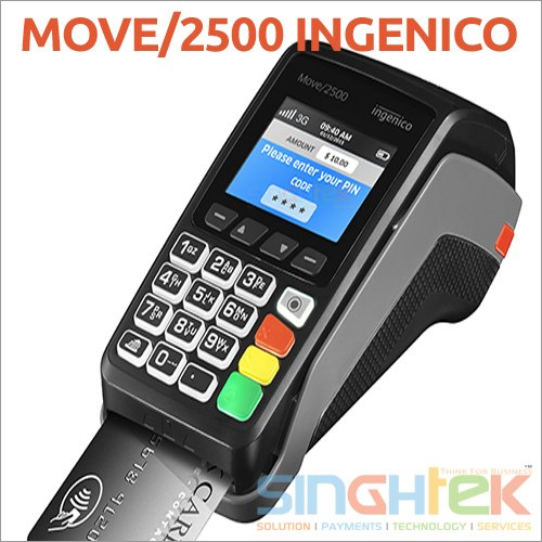 Black Ingenico Move2500 Pos Machine