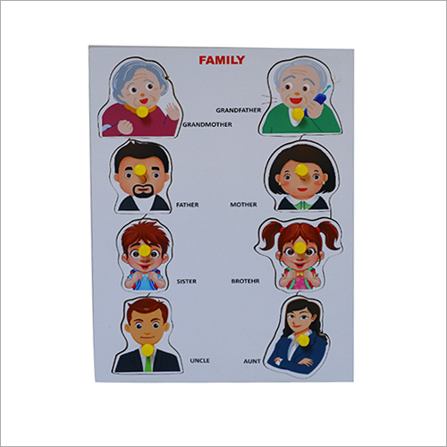 Wooden Family Puzzle Age Group: Children