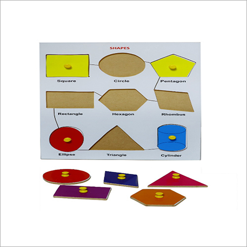 Wooden Shapes Puzzle Age Group: Children