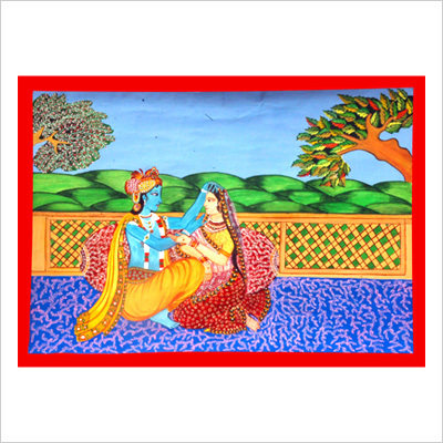 भारतीय भगवान चित्रकारी