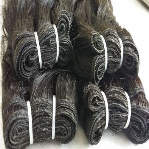 Natural Black Curly Double Weft Human Hair
