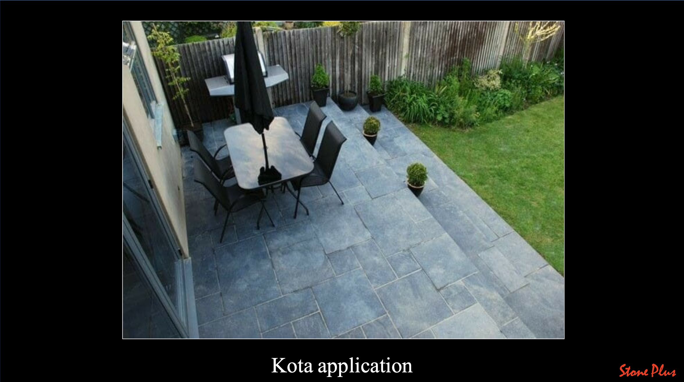 Kota Grey Semi Polished