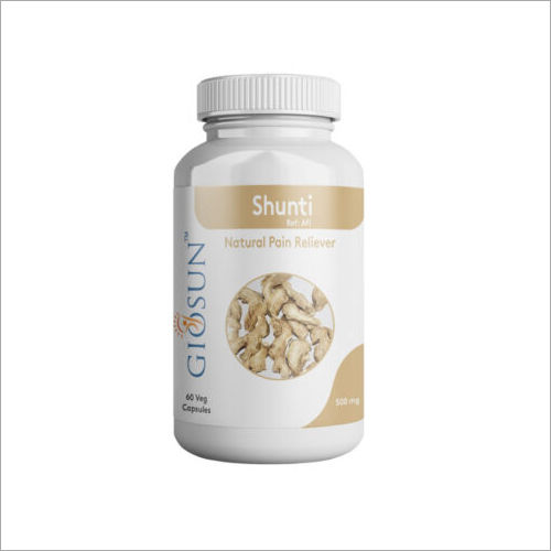 Shunti 500 Mg आयुर्वेदिक प्राकृतिक दर्द निवारक कैप्सूल