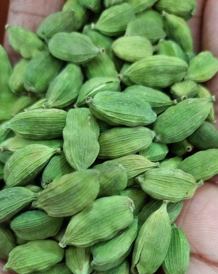 Dark Green Cardamom 7.5 Mm Bold