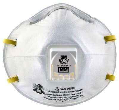 3m Particulate Respirator 8210v With Cool Flow Valve