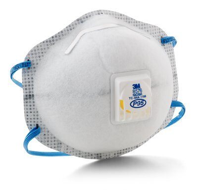 3m Particulate Respirator 8576 P95 Pack Of 10 Nuisance Level Acid Gas Relief 3m Cool Flow Exhalation Valve