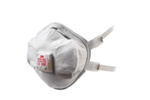 3m Particulate Respirator Ffp3 Valved 8835+