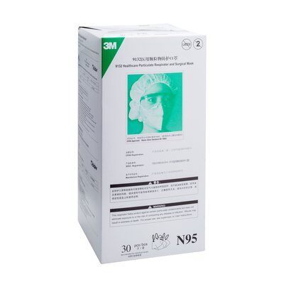 3m 9132 N95 Particulate Respirators