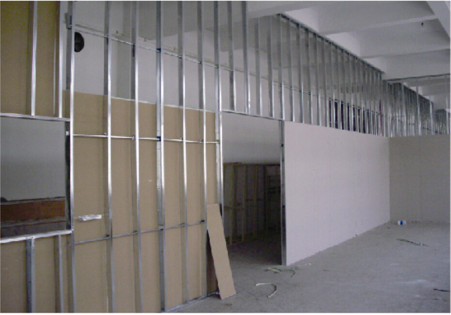 V Board Wall Partition
