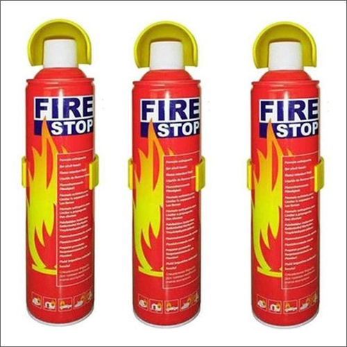 Red Foam Based Fire Extinguisher For Car